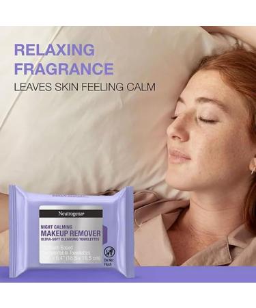 Buy Makeup Remover & Night Calming Cleansing Towelettes (25 ct. 5 pk.) - Gentle Effective & Ideal for Sensitive Skin | Free International Shipping - Buy Online on GoSupps.com