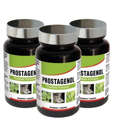 NUTRIEXPERT - Prostagenol - Maintaining the Health of the Urinary System and Prostate Function - 60 Vegetable Capsules - Pack of 3 Products