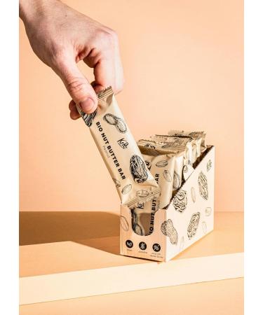 KoRo - Organic peanut butter bar 12 x 30g - Buy Online on GoSupps.com