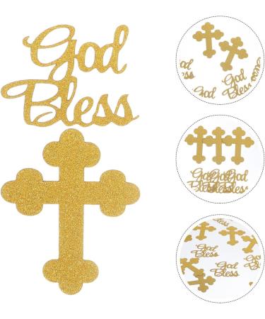 WRITWAA 24Pcs Easter Birthday Cupcake Toppers Glitter Birthday Cupcake Food Picks Cake Picks Kids Birthday Party Cupcake Decorations Supplies Golden - Buy Online on GoSupps.com