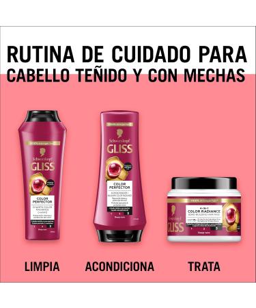 SCHWARZKOPF MASS MARKET GLISS COLOR PERFECTOR Mask 400ml - Buy Online on GoSupps.com
