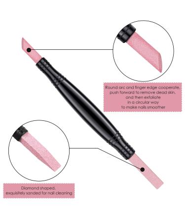 Pumice Stone Nail File Set for Salon-Quality Dead Skin Removal and Nail Repair - Buy Online on GoSupps.com