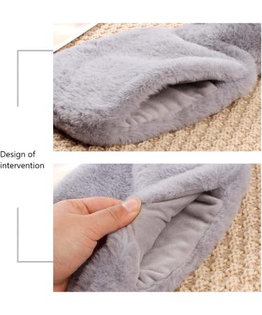 Large PVC Hot Water Bottle 2L with Soft Cover & Kangaroo Pocket - Hand Warmer for Adults & Children | International Shipping Available - Buy Online on GoSupps.com