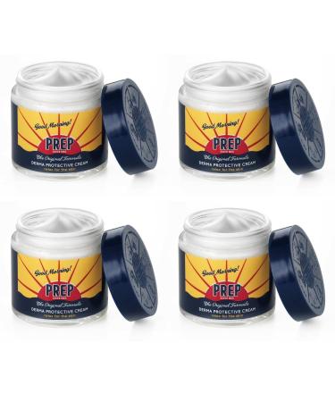 PREP: Derma Protective Cream Paraben Free 2.53 Fluid Ounce (75ml) Jar (Pack of 4) Italian Import