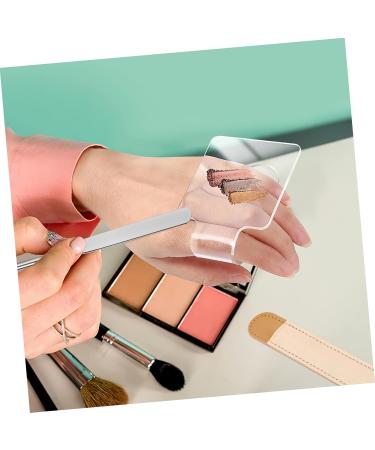 Palette de Maquillage Portable avec Spatule Inox et Plateau Transparent pour M lange de Fond de Teint pour D butants et Professionnels - Buy Online on GoSupps.com