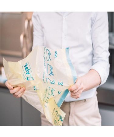 Buy Pely Anti-Odor Drawstring Garbage Bags - 35L Climate Neutral Value Pack (23x14) | Eco-Friendly International Shipping - Buy Online on GoSupps.com