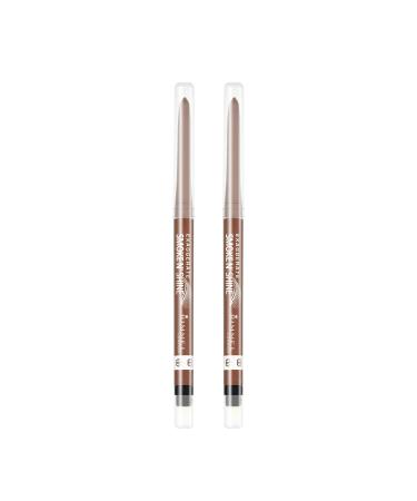 Rimmel Exaggerate Smoke'n Shine Gel Eyeliner  Copper Bling  2 Count 2 Count (Pack of 1) Copper Bling