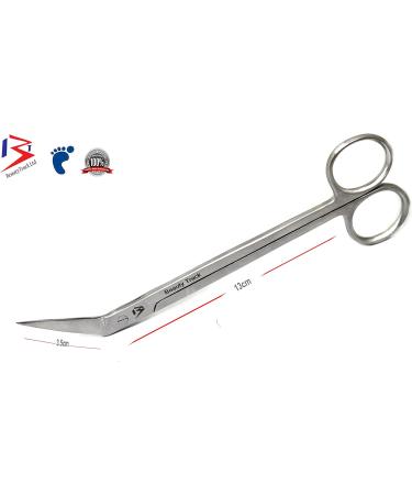 Extra Long Shank Toe Nail Cutter for Elderly with Back Pain | 6.25 inch (16cm) Chiropody Podiatry Clippers - Buy Online on GoSupps.com