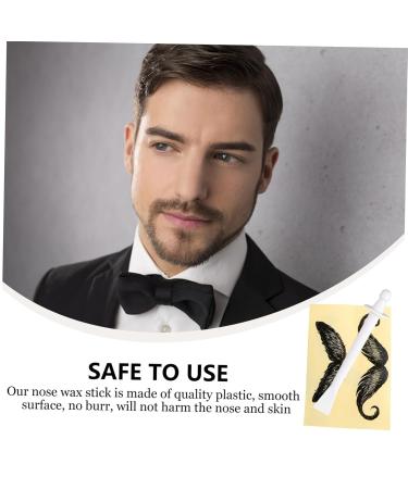 Minkissy Nasal Hair Rod Set - 2 Multi-Purpose Spatulas for Waxing & Eyebrow Grooming | International Shipping - Buy Online on GoSupps.com