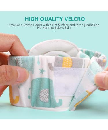 Lefeke Umbilical Hernia Belt for Infants - Adjustable Baby Belly Button Band & Abdominal Binder - Green Large Concavity Pads-Pattern Style 02 - Buy Online on GoSupps.com