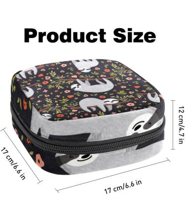 Sloth Bandage Storage Bag for Women & Teens | Portable Menstrual Cup & Breastfeeding Pad Holder - Buy Online on GoSupps.com