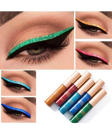 Buy Allbesta Glitter Waterproof Liquid Eyeliner #02GARNET - Long Lasting Makeup Eye Shadow Pen - International Shipping Available - Buy Online on GoSupps.com