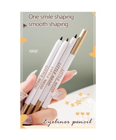 Heykomi Non-Smudging Waterproof Eyeliner Pencil - Long Lasting & Sweat Proof (Brown-2PCS) - Buy Online on GoSupps.com