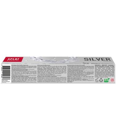 Splat Special Silver Toothpaste - 95% Natural Fresh Breath & Bacteria Protection - 75ml | Shop Internationally - Buy Online on GoSupps.com