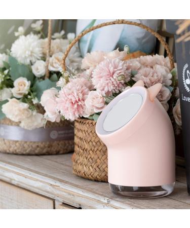Beauty Makeup Humidifier USB Large Capacity Nano Humidification Desktop Vanity Mirror Atomizer 2 in 1 Home Sauna SPA Facial Warm Mist Humidifier Steamer Pink - Buy Online on GoSupps.com