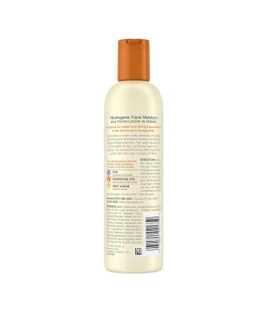 Neutrogena Triple Moisture Leave-In Cream Conditioner 6 fl. oz - Hydrating Formula for Extra Dry Damaged Hair - Olive Meadowfoam & Sweet Almond - Buy Online on GoSupps.com