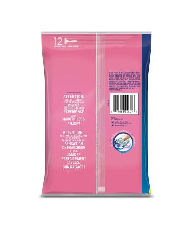 Skintimate Twin Blade Women's Disposable Razors 12 ct - Pack of 2 - Buy Online on GoSupps.com