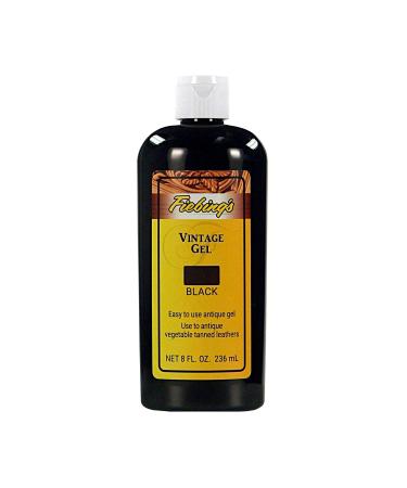 Fiebing's Vintage Gel Black 227 g Antique Gel for Leather