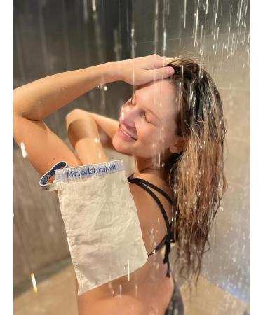 MicrodermaMitt ULTRA Body Exfoliator Glove for Keratosis Pilaris Treatment - Turkish Exfoliating Mitt for Ingrown Hair and Dead Skin Removal - Buy Online on GoSupps.com