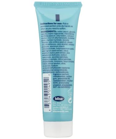 Bliss Blood Orange + White Pepper Hand Cream 1 fl. oz. - Moisturizing and Refreshing Hand Lotion - Buy Online on GoSupps.com