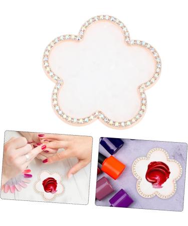  Healeved Healeved Armor Display Edge Nail Polish Cosmetic Manicure Pallet Nail Color Makeup Display Board Nail Display Plate Makeup Tray for Painting Nails Zinc Alloy Colorful - Buy Online on GoSupps.com