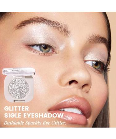 BelleVive Glitter Eyeshadow Light Colored Pressed Matte Powder Vegan Talc Free 12 - Buy Online on GoSupps.com