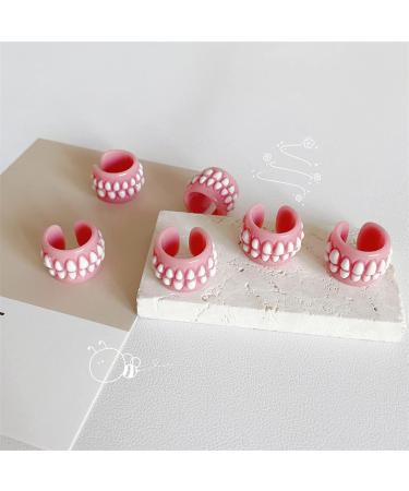 Buy Oueyfer Harajuku Cute Funny Teeth Gums - Korean Party Accessory for Adults & Teens | International Shipping - Buy Online on GoSupps.com