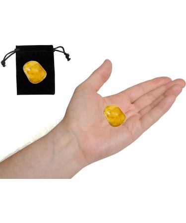Large Topaz Healing Crystal Stones 1.25-2.0 - Reiki Gemstones for Energy Healing, Witchcraft & Meditation - Buy Online on GoSupps.com
