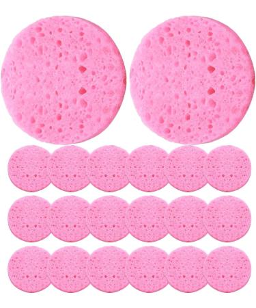 Face Wash Sponges - Wood Pulp Cotton Face Cleansing Sponge | Cosmetic Spa Sponges Cellulose Facial Sponges for Fase Washing Makeup Removal - Buy Online on GoSupps.com