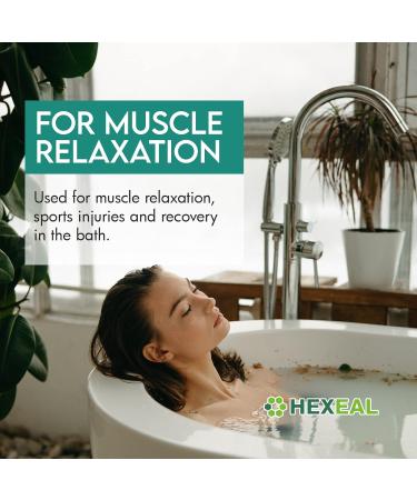 Hexeal Dead Sea Salt | 2kg Bag | 100% Natural FCC Food Grade - Buy Online on GoSupps.com