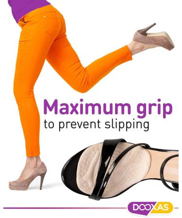 DOOXAS Ball of Foot Cushions - High Heel Shoe Inserts for Women - Relieve Foot Pain & Improve Comfort - Metatarsal Pads for More Support - Buy Online on GoSupps.com