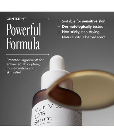 The Face Shop Alltimate Multivita 10% Serum | Vegan Vitamin C Face Serum for Brightening & Hydration | Dark Spot Corrector & Even Skin Tone | Korean Skin Care - Buy Online on GoSupps.com