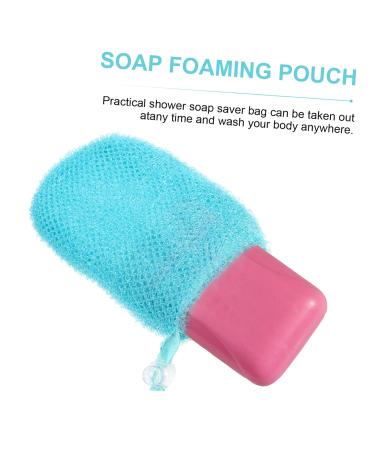 FRCOLOR 2pcs Soap Bath Bag Travel-Friendly Nylon Foam for Luxurious Baths | Shop Internationally - Buy Online on GoSupps.com