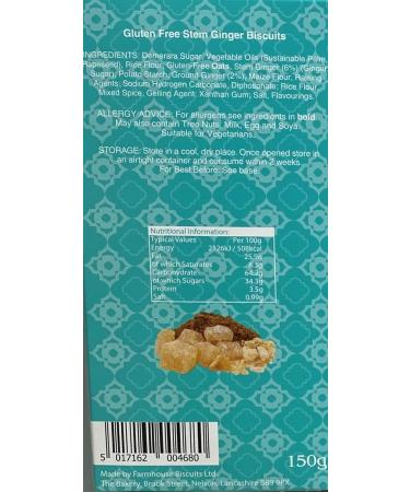 Farmhouse Biscuits Gluten Free Cookies Selection - Choc Chip & Hazelnut Lemon & White Choc Chip and Spicy Stem Ginger - Buy Online on GoSupps.com