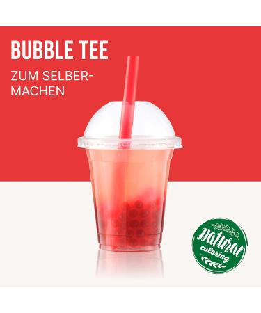 Buy Inspire Strawberry Bubble Tea Pearls - 100g Popping Boba | Vegan Gluten-Free No Artificial Dyes for Shakes & Smoothies - Buy Online on GoSupps.com