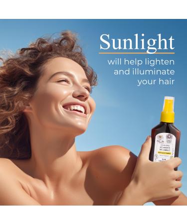 Camomila Intea Natural Blonde Highlights Hair Lightener - Spray with Chamomile Extract - 3.4 Oz - Buy Online on GoSupps.com