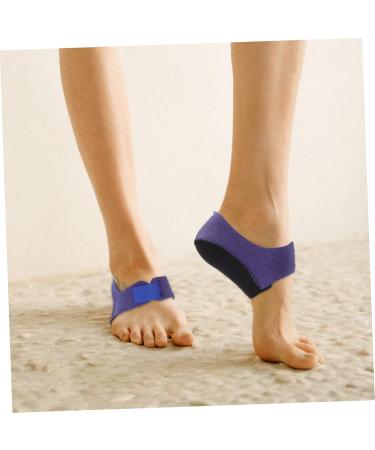 FRCOLOR Silicone Heel Covers - 2 Pairs Protective Footwear | Blue 11x9x3.5cm | International Shipping - Buy Online on GoSupps.com