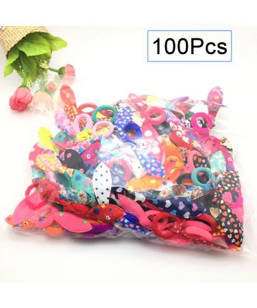 Buy Ilamourcar 100-Piece Colorful Hair Tie Set - Elastic Scrunchies for Women & Girls | Perfect for Parties & Gifts - Buy Online on GoSupps.com