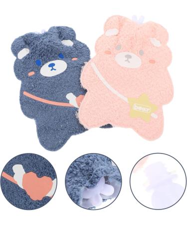 Stobok Hot Water Bag - Plush Cover Heat Bottle for Hot/Cold Therapy | Perfect Winter Warm-Up Gift for Bed & Waist - Buy Online on GoSupps.com