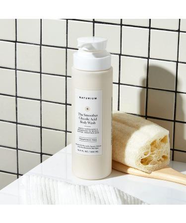 Top-Rated Smoother Glycolic Acid Exfoliating Body Wash - Get Smooth, Radiant Skin - Buy Online on GoSupps.com