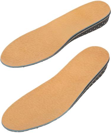 Men's Sheepskin Comfort Elevator Shoe Insoles - 1.25 Inches Taller - Size Large (US Men 8-13) - Buy Online on GoSupps.com