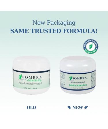Sombra Warm Pain Relief Gel - 4oz  - Buy Online on GoSupps.com