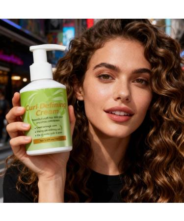 Wisylizv Elasticity Curl Cream Restores & Defines Curl Enhancer AntiFrizz Volume Boost Cream Curly Girls 2A 4C Perfect Hydration Bounce Revival Gift - Buy Online on GoSupps.com
