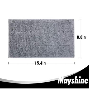 MAYSHINE 6 Pack Microfiber Head Flip Mop Refill Pads - Machine Washable Cleaning Replacements for Wet/Dry Mops - 15.4 X 8.8 Inches - Buy Online on GoSupps.com
