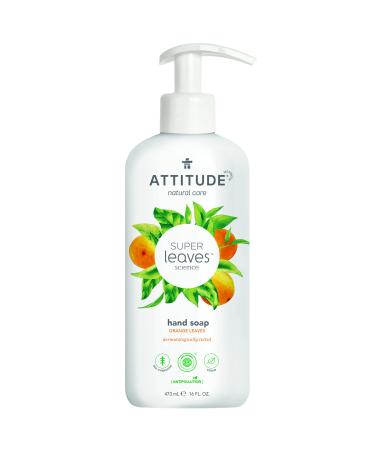 Attitude 700334 Super Orange Leaves Natural Hand Soap