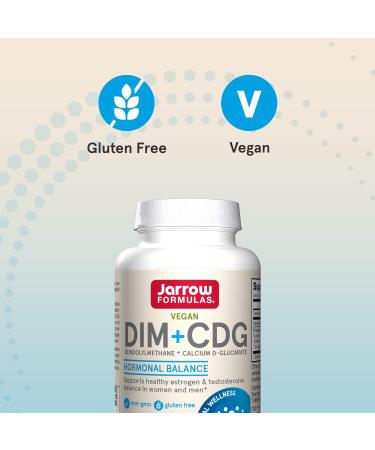 Jarrow Formulas DIM + CDG Detox - 30 Veggie Caps for Enhanced Detoxification - Buy Online on GoSupps.com