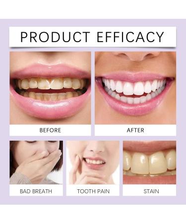 Powdered Toothpaste Fresh Breath Tooth Powder 50 Gram Toothpaste Instant Restorative Tooth Powder For Bathroom Home Hygiene Daily Travel Morning Care Routine Women Men Child - Buy Online on GoSupps.com