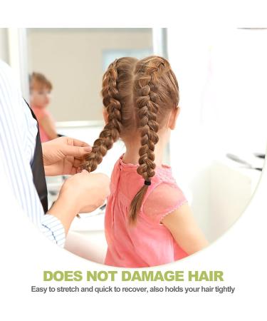 Hanyousheng 100 Pieces Small Elastic Hair Bobbles Baby Hair Bands Mini Seamless Girls Hairbands Hair Ties Ponytail Holders Hair Accessories for Girls Kids Baby(Black) - Buy Online on GoSupps.com