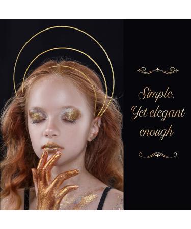 Minkissy Crown Bridal Wedding Headband Goddess Elegent Costume Hair Hoop for Women - Buy Online on GoSupps.com