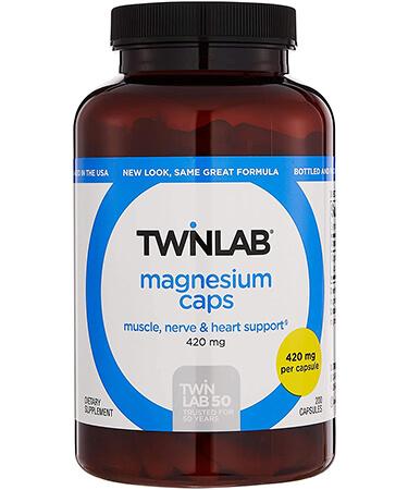 Twinlab MagnesiumHigh Absorption  420 mg - 200 Capsules